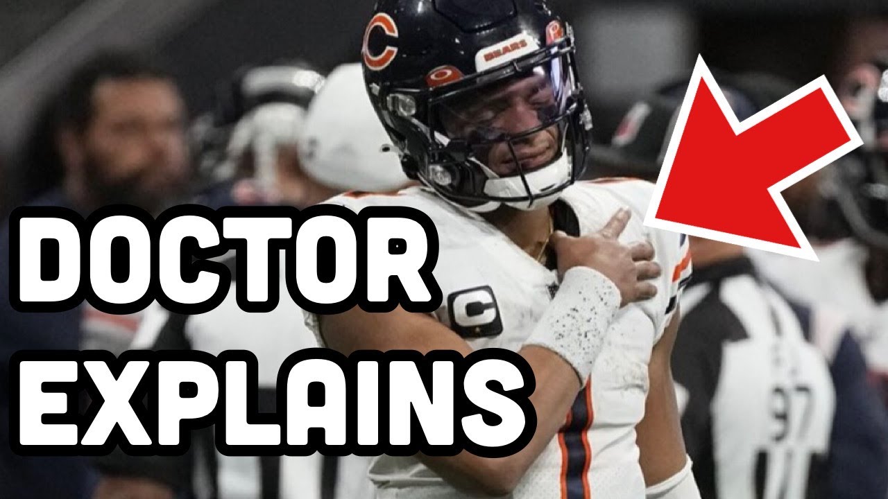 Justin Fields SHOULDER Injury - What happen? Doctor Explains