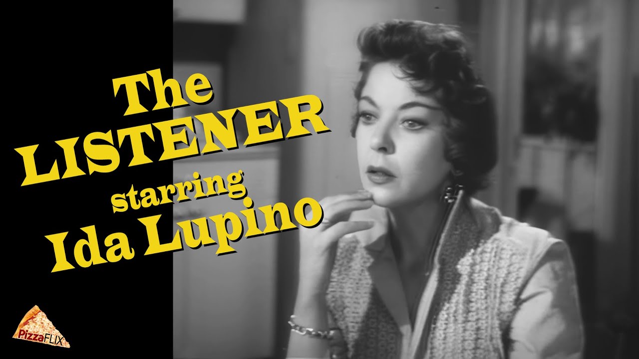 The Listener (TV-1956) IDA LUPINO🍕CORNELL WOOLRICH