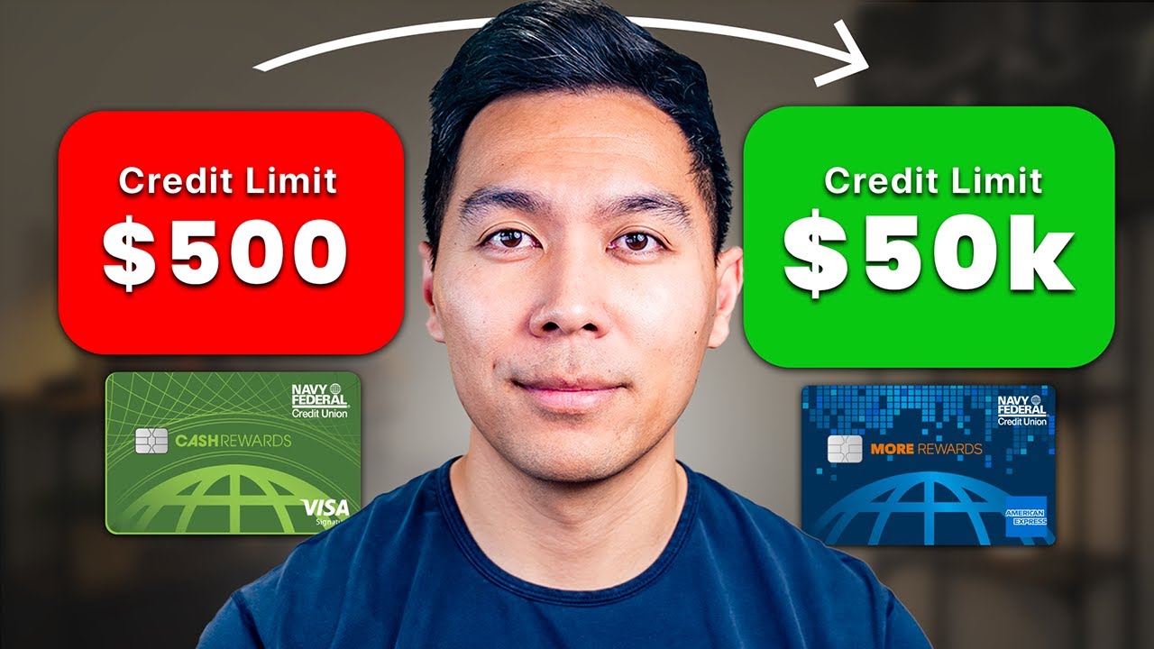 How To Get MASSIVE Credit Limits With NAVY FEDERAL CREDIT UNION