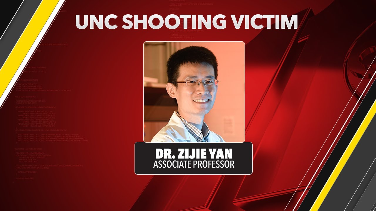 Colleagues remember UNC professor Zijie Yan who was killed in shooting