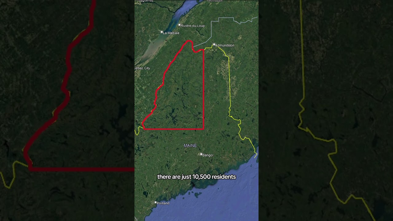 Northern Maine - The Most Rural Area In The US #geography