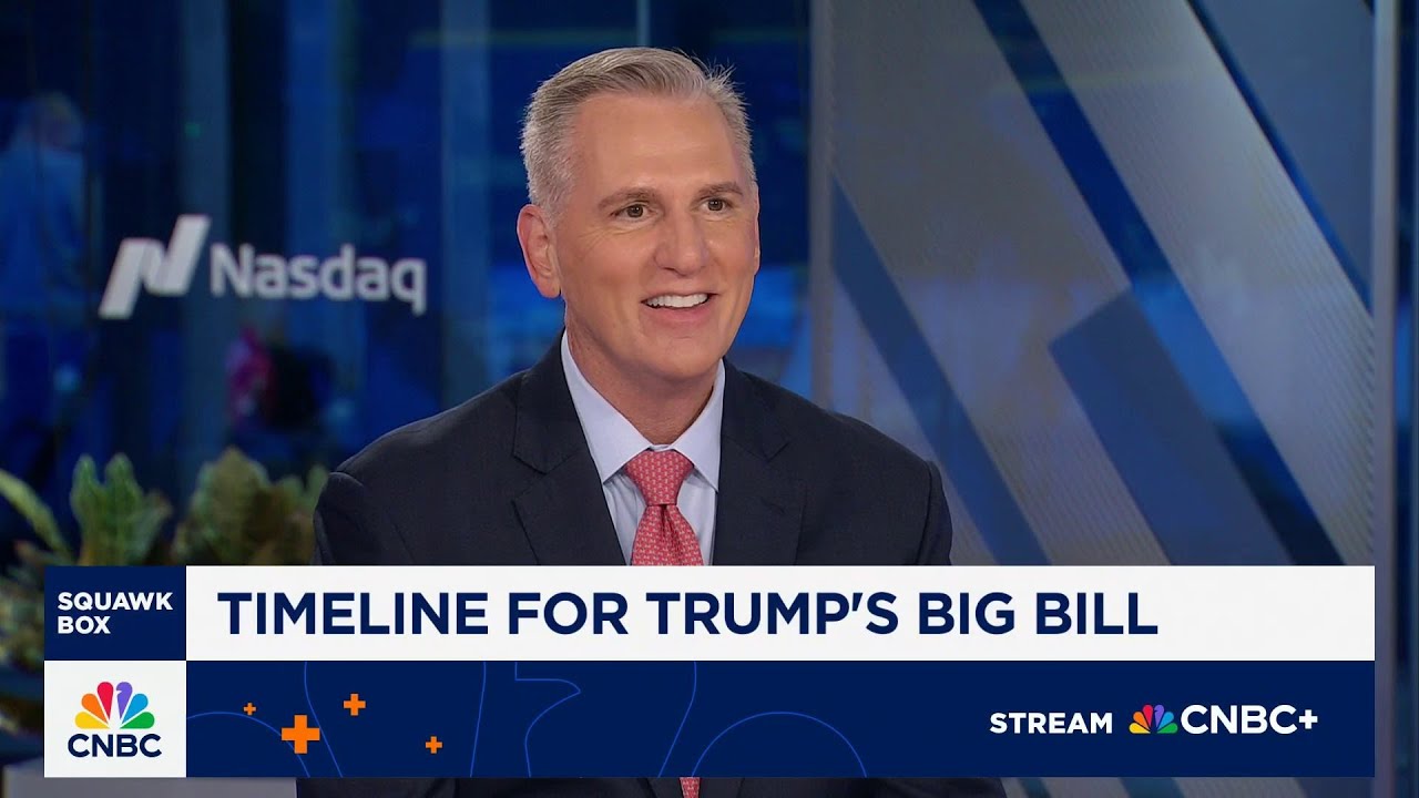 Fmr. House Speaker Kevin McCarthy: Timeline for Trump's big bill will be driven by the debt ceiling