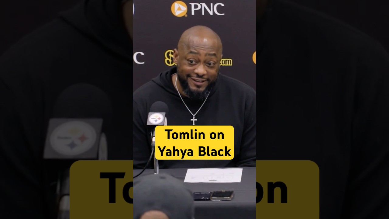 Coach Mike Tomlin on DE Yahya Black #steelers #nfldraft