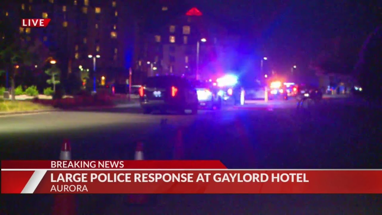 1 in custody, no shots fired: Police respond to Gaylord Rockies Resort Center Wednesday
