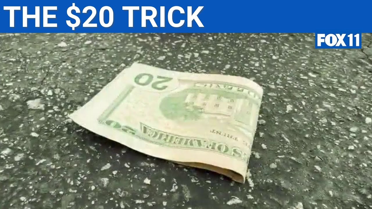 Criminals using $20 'distraction' tactic to scam victims | FOX 11 LA