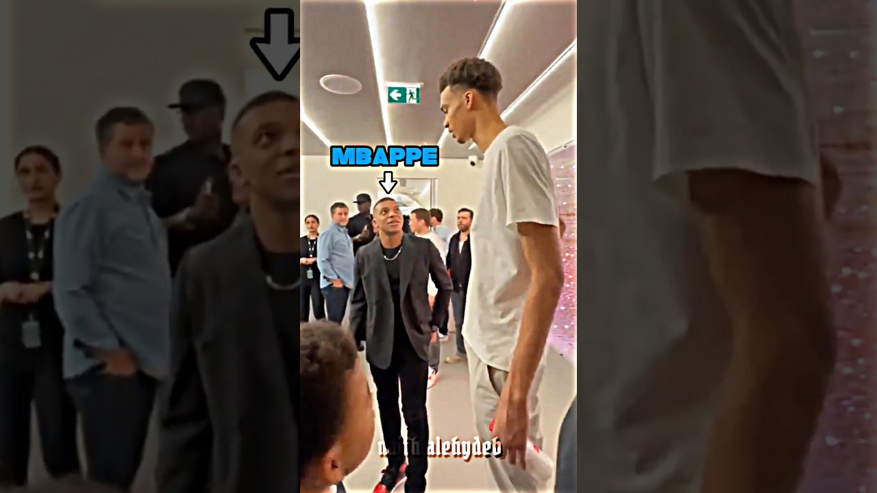 Victor Wembanyama's Height 🤯🥶