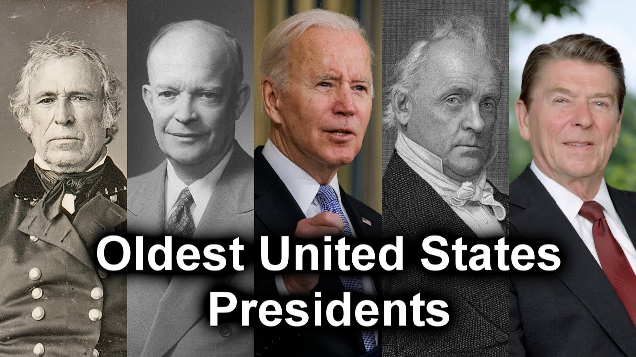 History of the "Oldest Presidents" of the United States