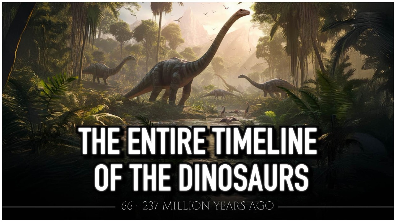 The Entire Dinosaur Era Explained in 15 Minutes...