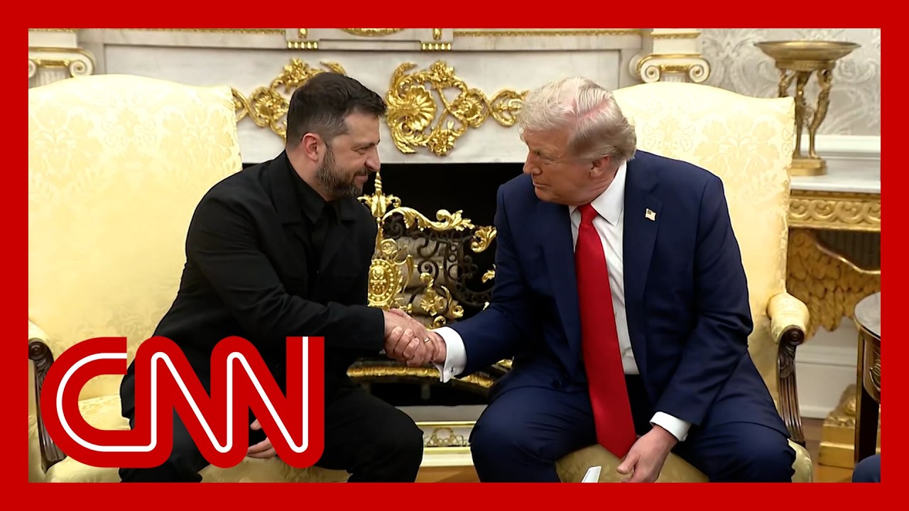 Trump holds meeting with Zelensky in the Oval Office