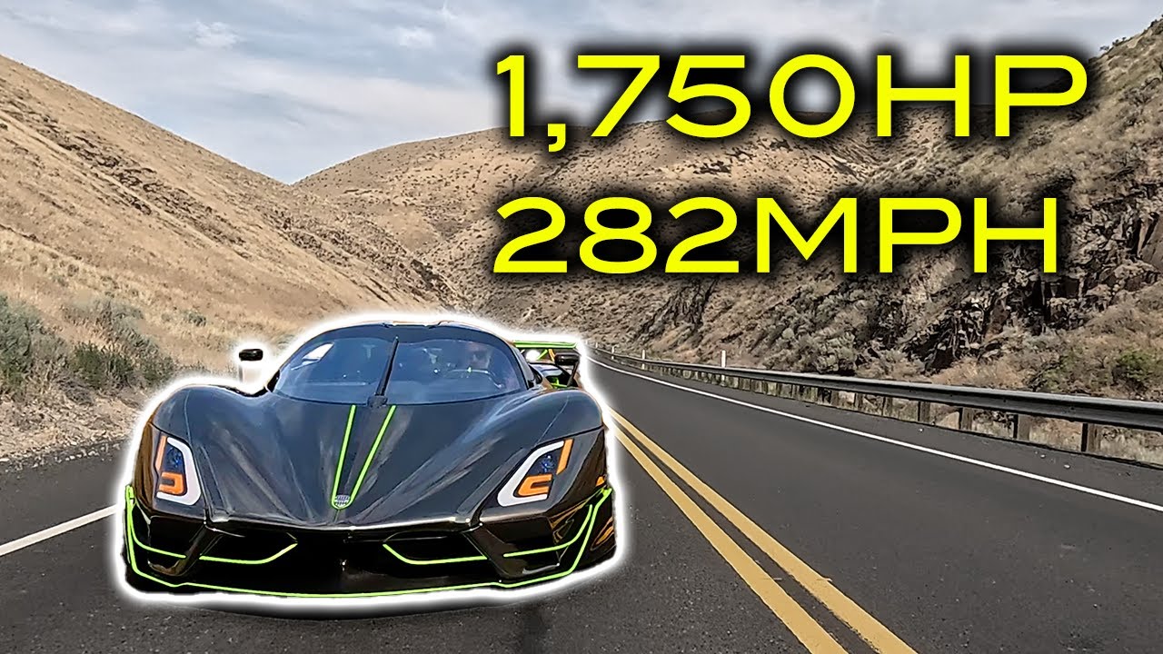 Driven: The Bonkers, 1,750HP SSC Tuatara: Corvette of Paganis - TheSmokingTire