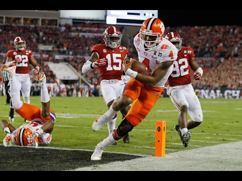 2017 National Championship #3 Clemson vs. #1 Alabama