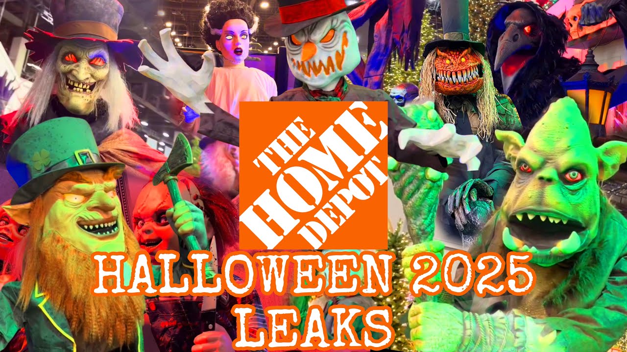 Home Depot Halloween 2025 LEAKED Animatronic Lineup