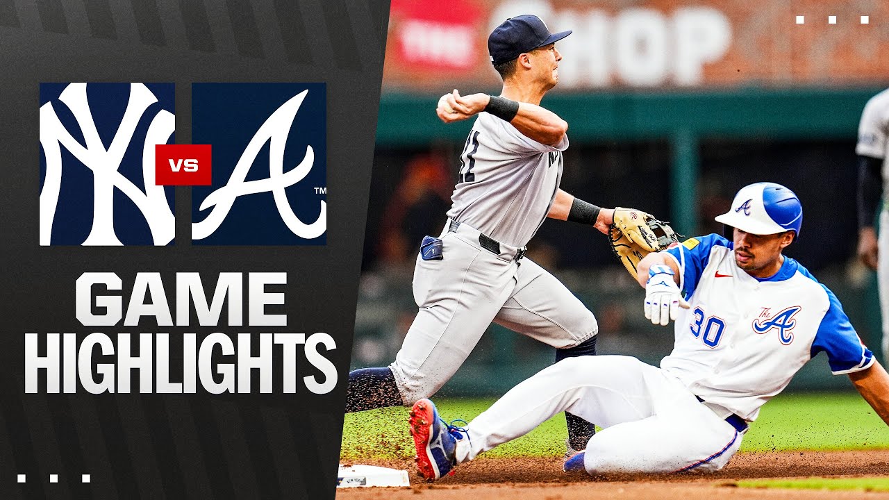Yankees vs. Braves Game Highlights (7/19/25) | MLB Highlights