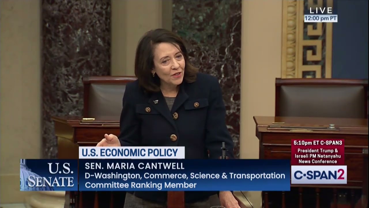 U.S. Senator Maria Cantwell (D-WA) Floor Speech on U.S. Trade