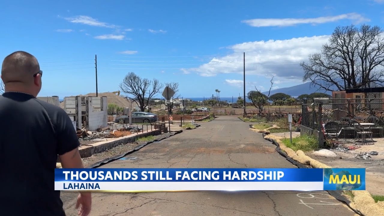 Lahaina fires recovery stalls; many residents consider leaving Hawaii