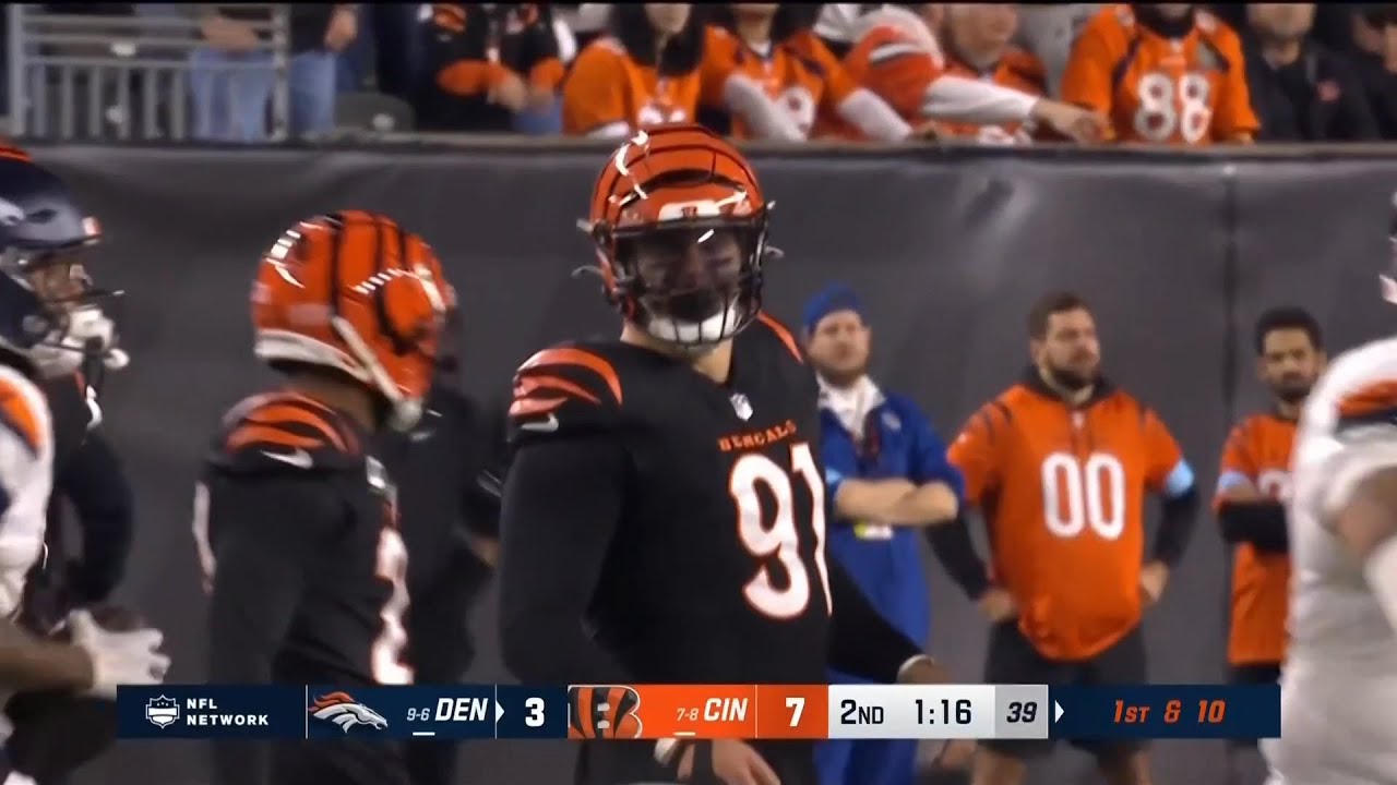 Garett Bolles vs Trey Hendrickson (2024) | OL vs DL Matchup