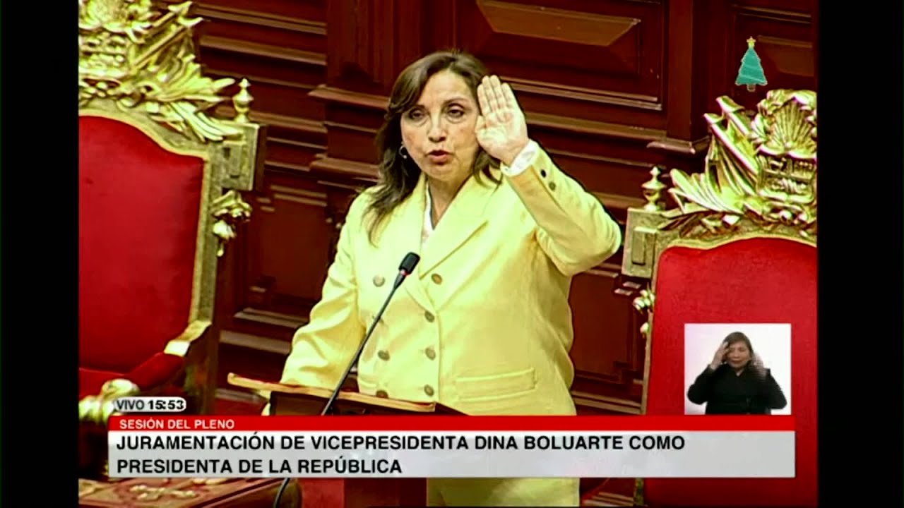 Peru's Dina Boluarte Is Sworn in as President