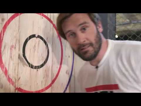 Vikings | Axe Throwing with Clive Standen