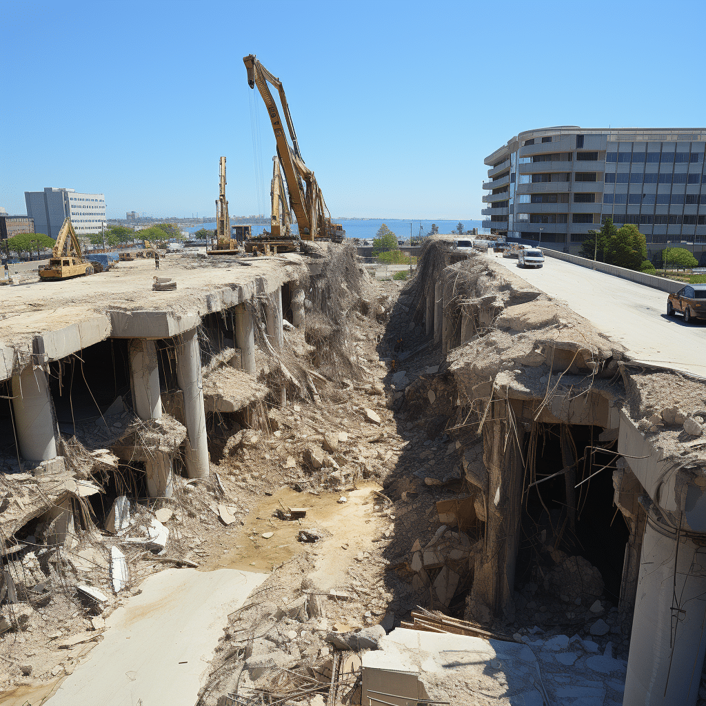 Bayshore Mall Parking Garage Collapse