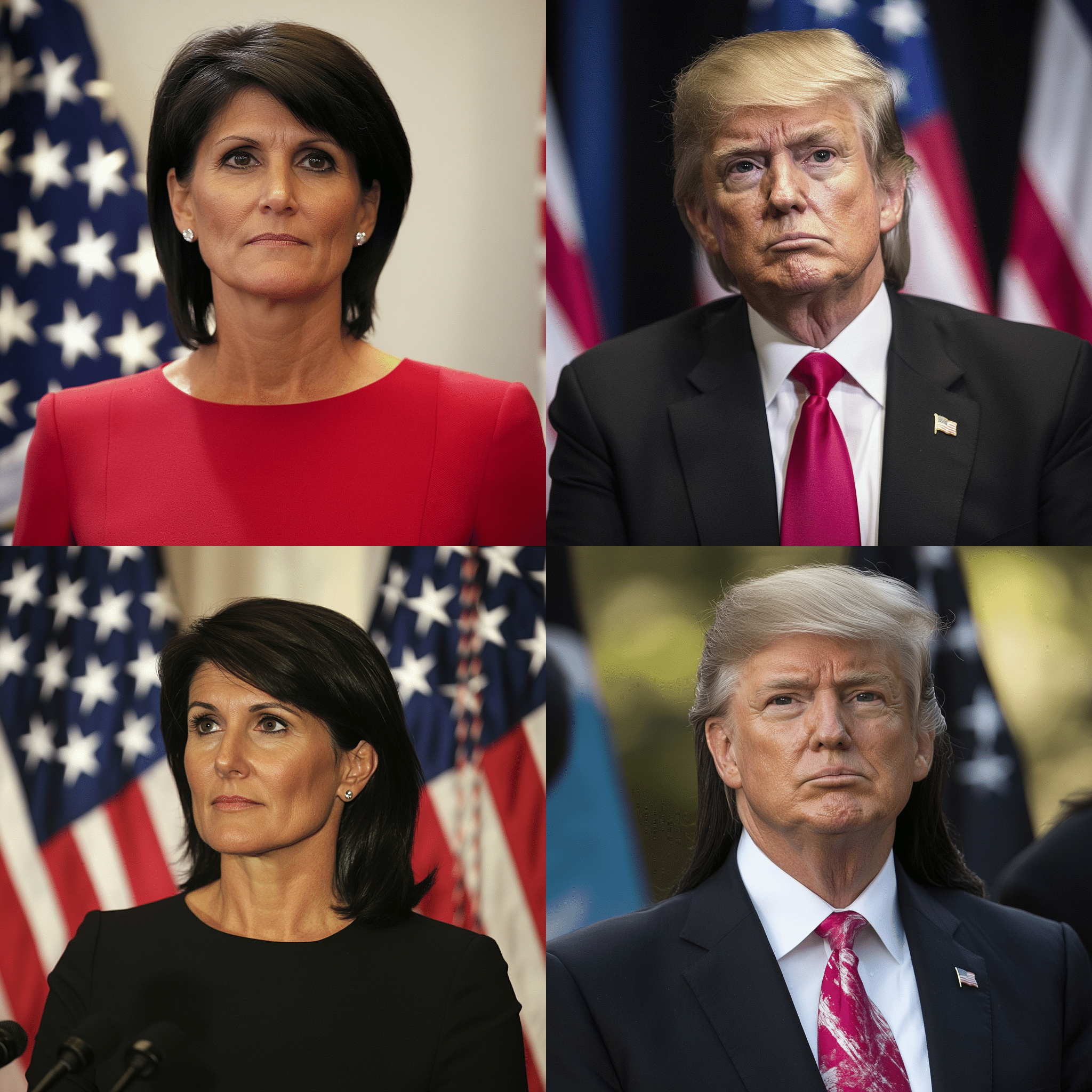 donald trump threatens to investigate nikki haley.