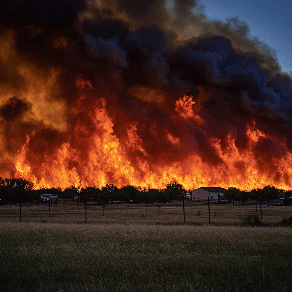 fires in texas Fires In Texas