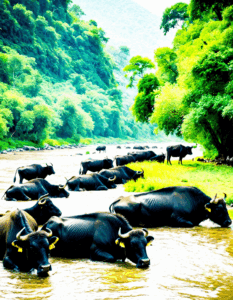 buffaloes