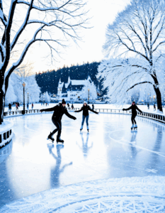 ice skating