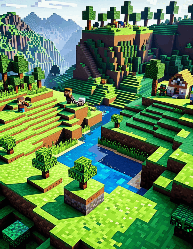 the minecraft movie The Minecraft Movie