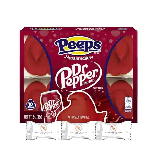 Dr Pepper Marshmallow Peeps Count Oz, Fat Free Gluten Free Distribution