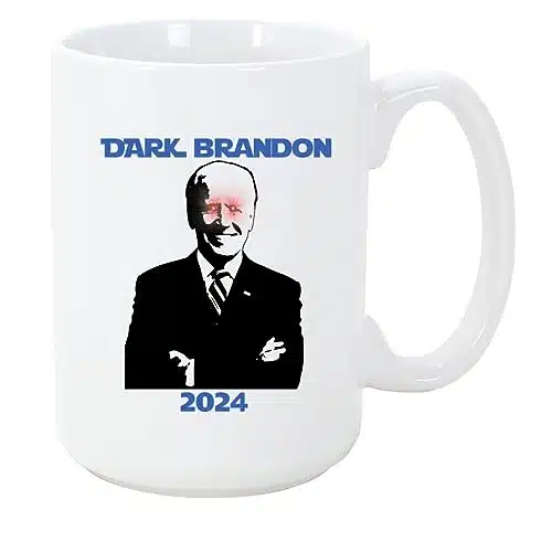 Dark Brandon Joe Biden Ounce Ceramic Coffee Mug Tea Cup By M&R