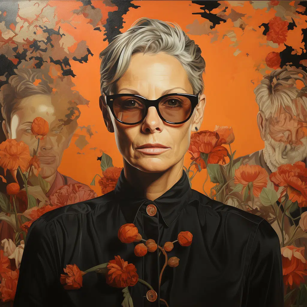 Jamie Lee Curtis Painting: A Mother's Lens