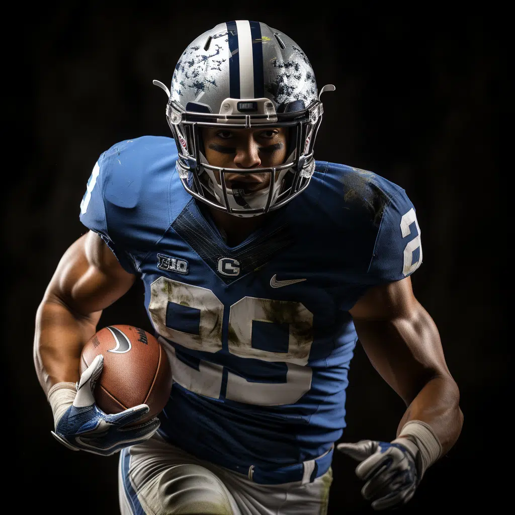 Saquon Barkley Legs Power Nfl Buzz