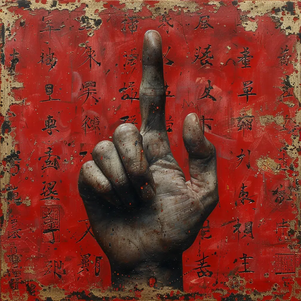 Chinese Middle Finger