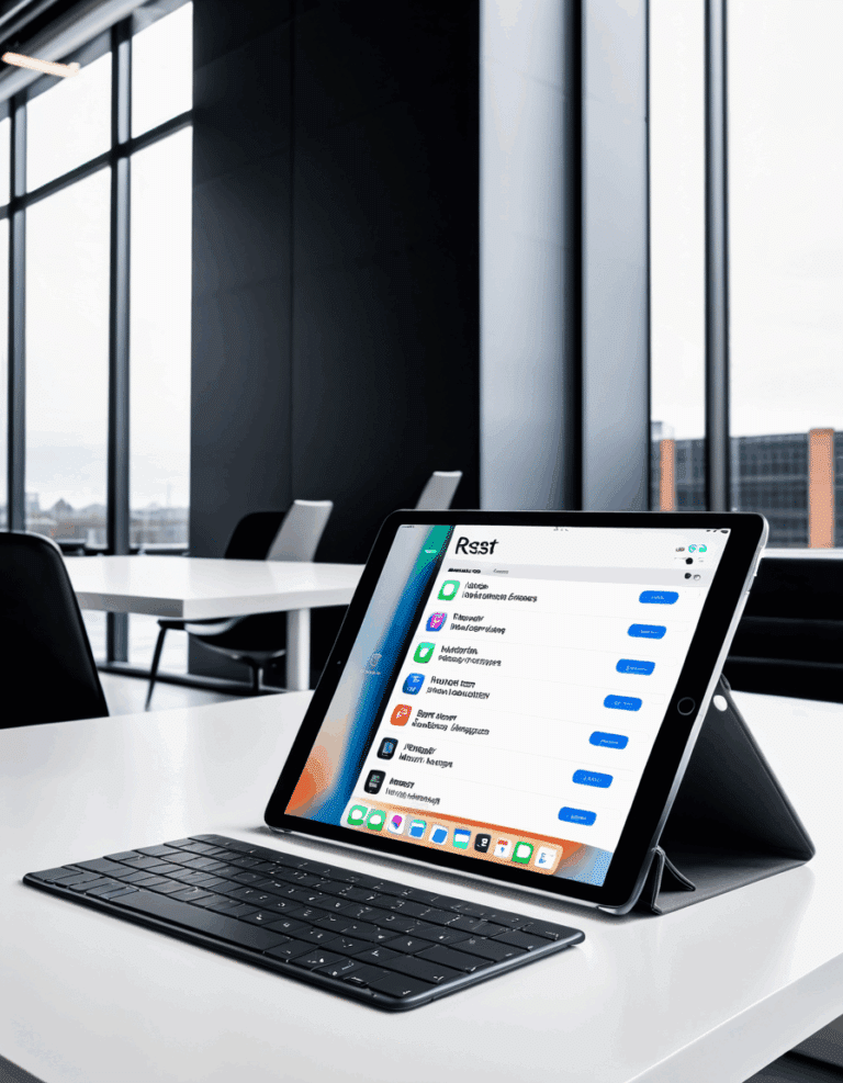 factory reset ipad