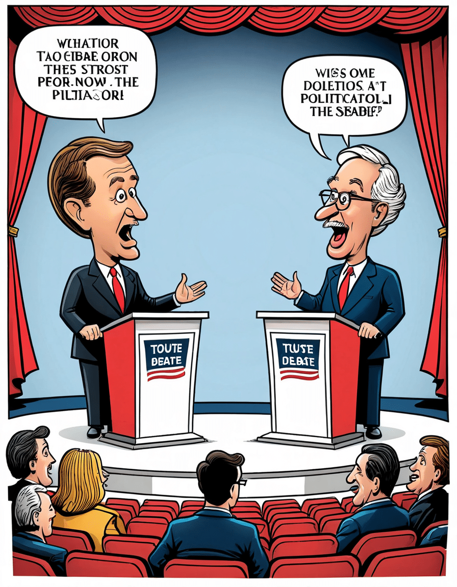 political cartoon