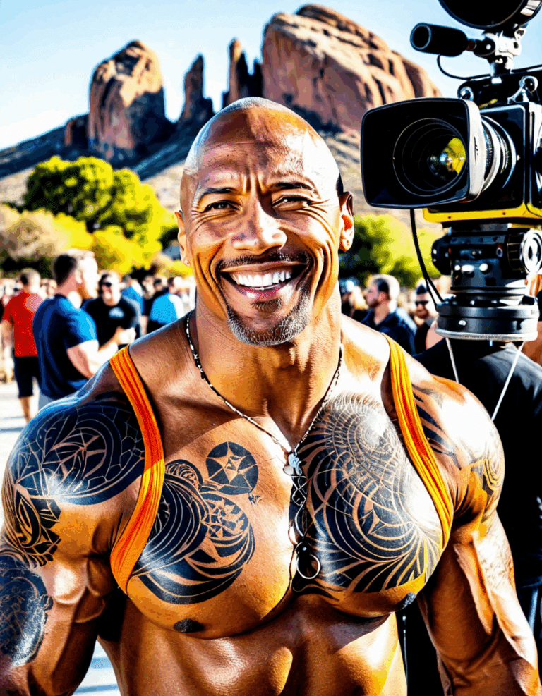 the rock