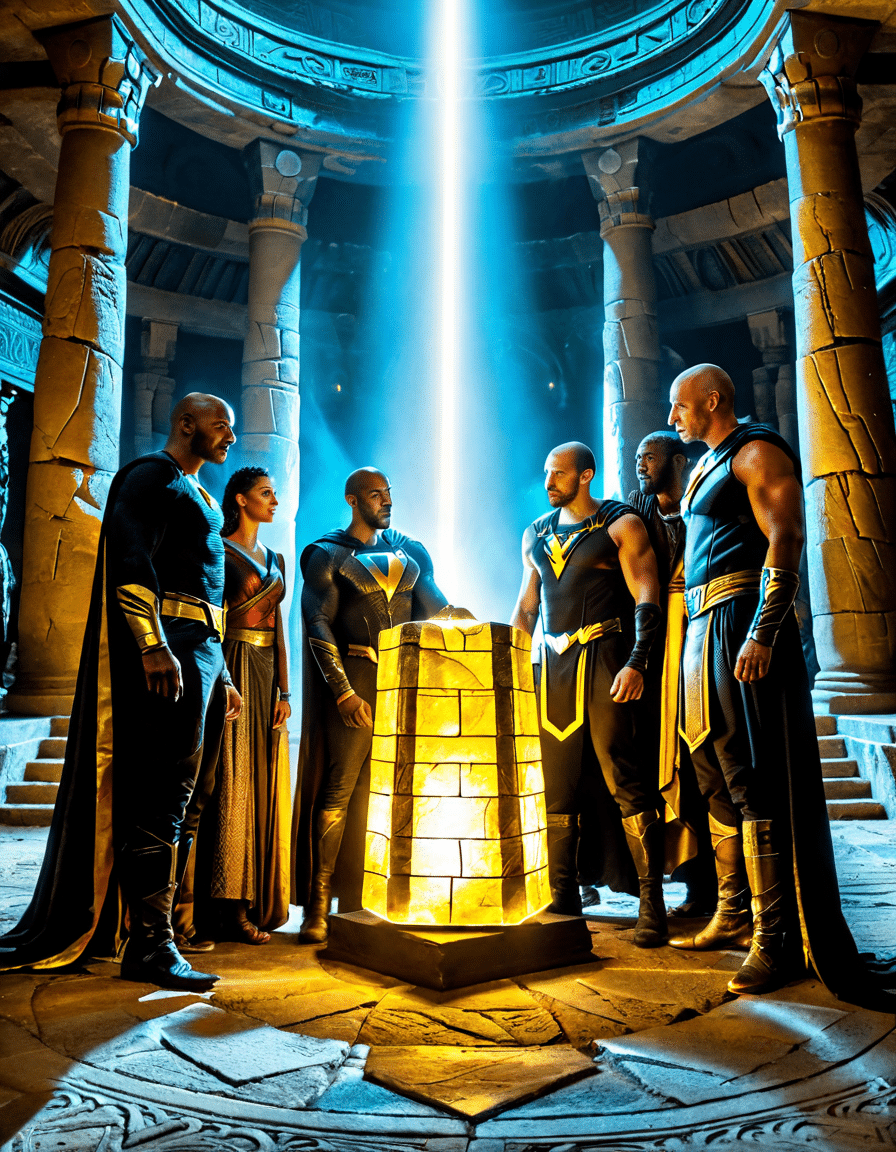 black adam cast