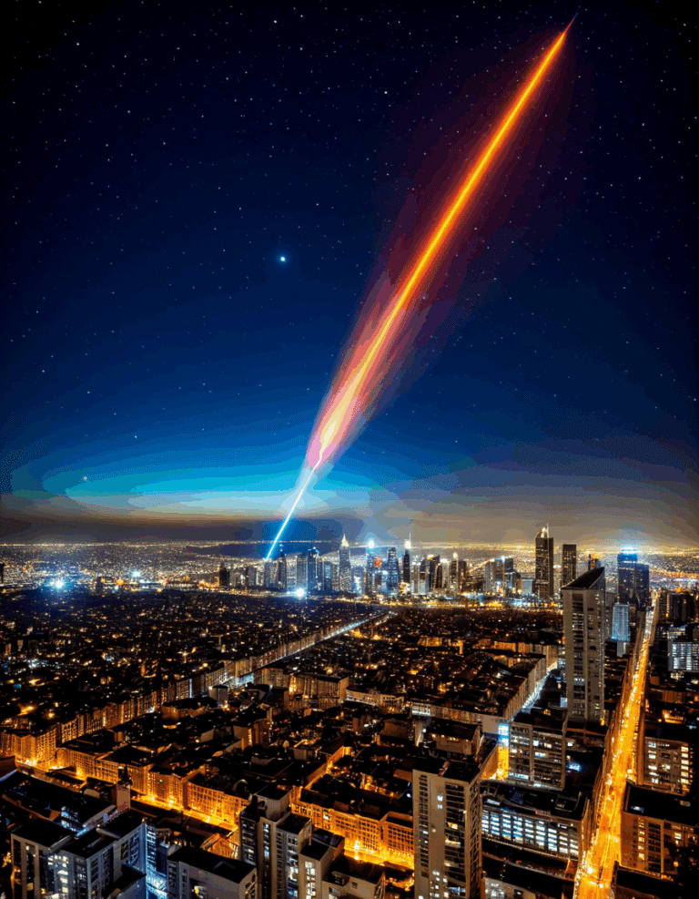 devil comet earth
