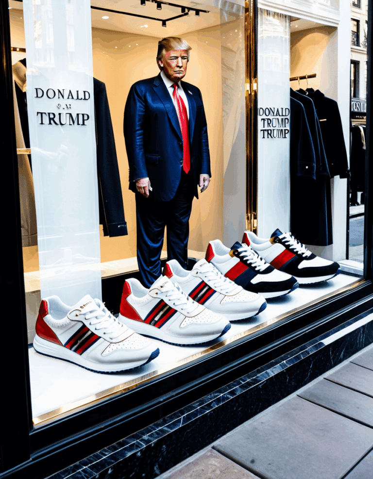 donald trump sneakers