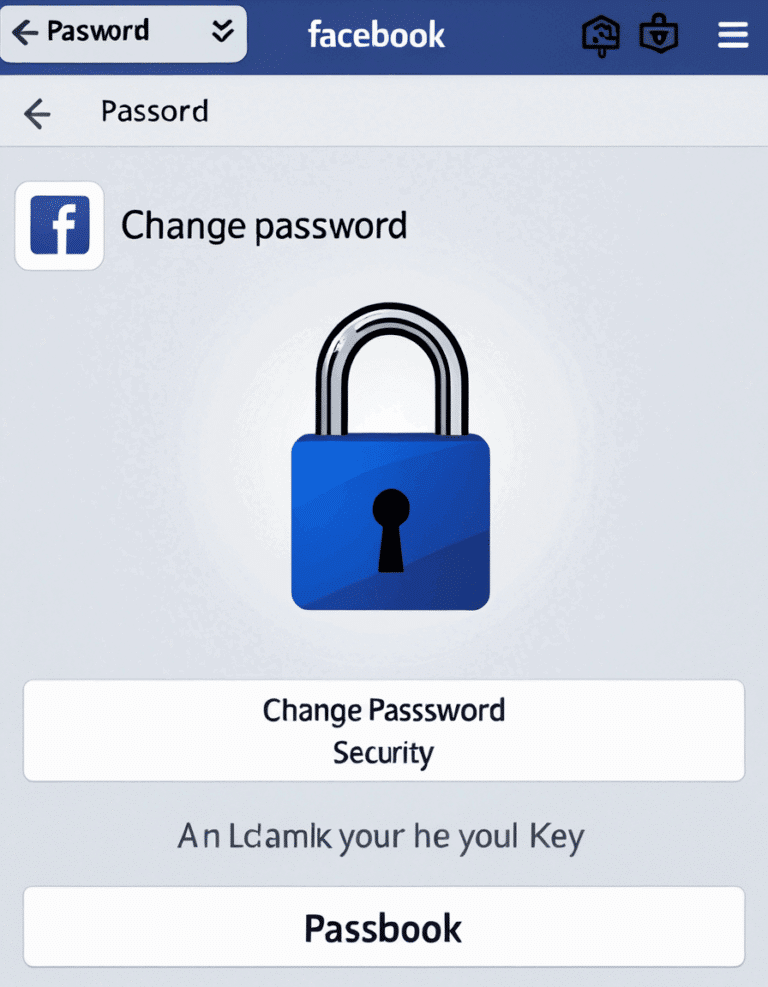 how to change password on facebook