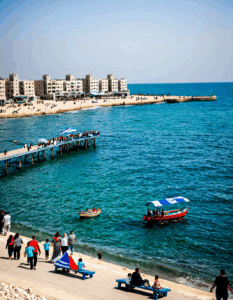 israel gaza pier