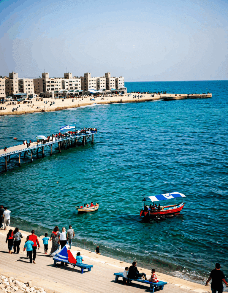 israel gaza pier