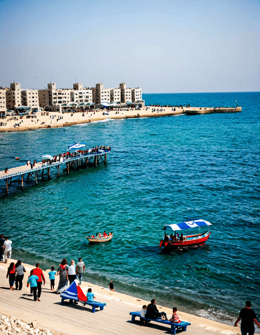 israel gaza pier