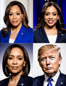 trump vs harris polls