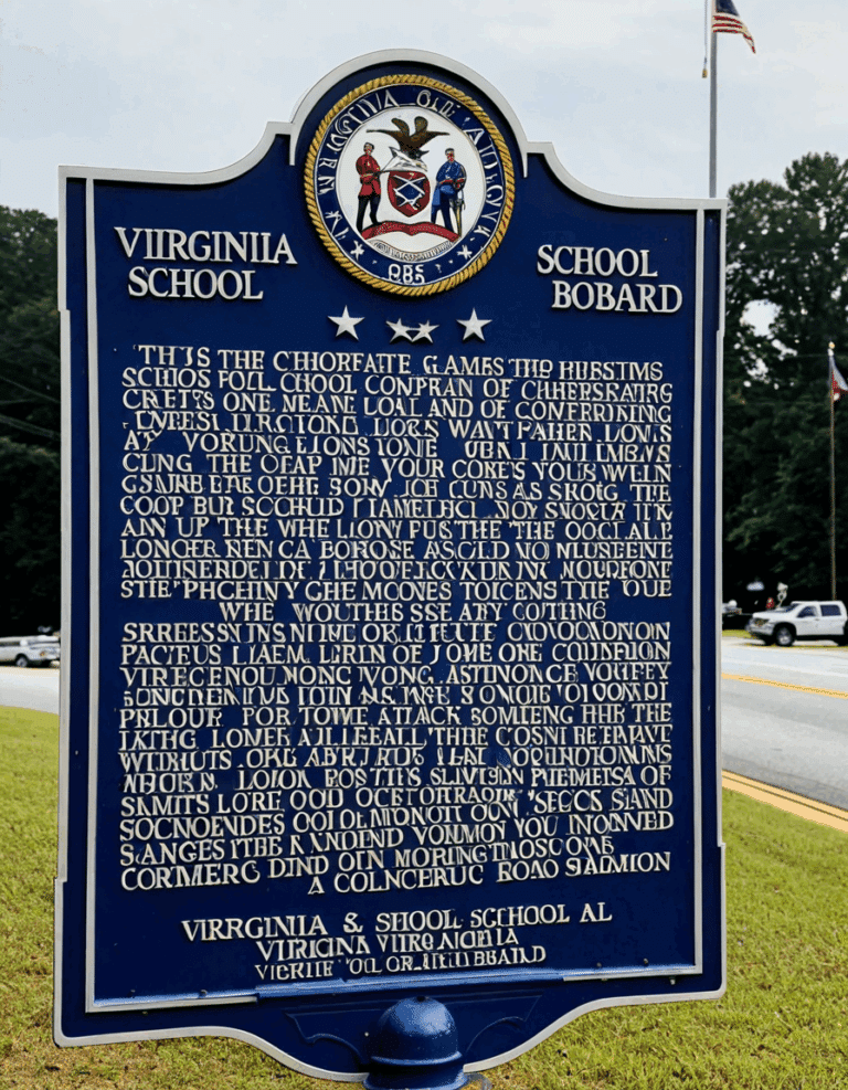 Virginia School Board Confederate Names