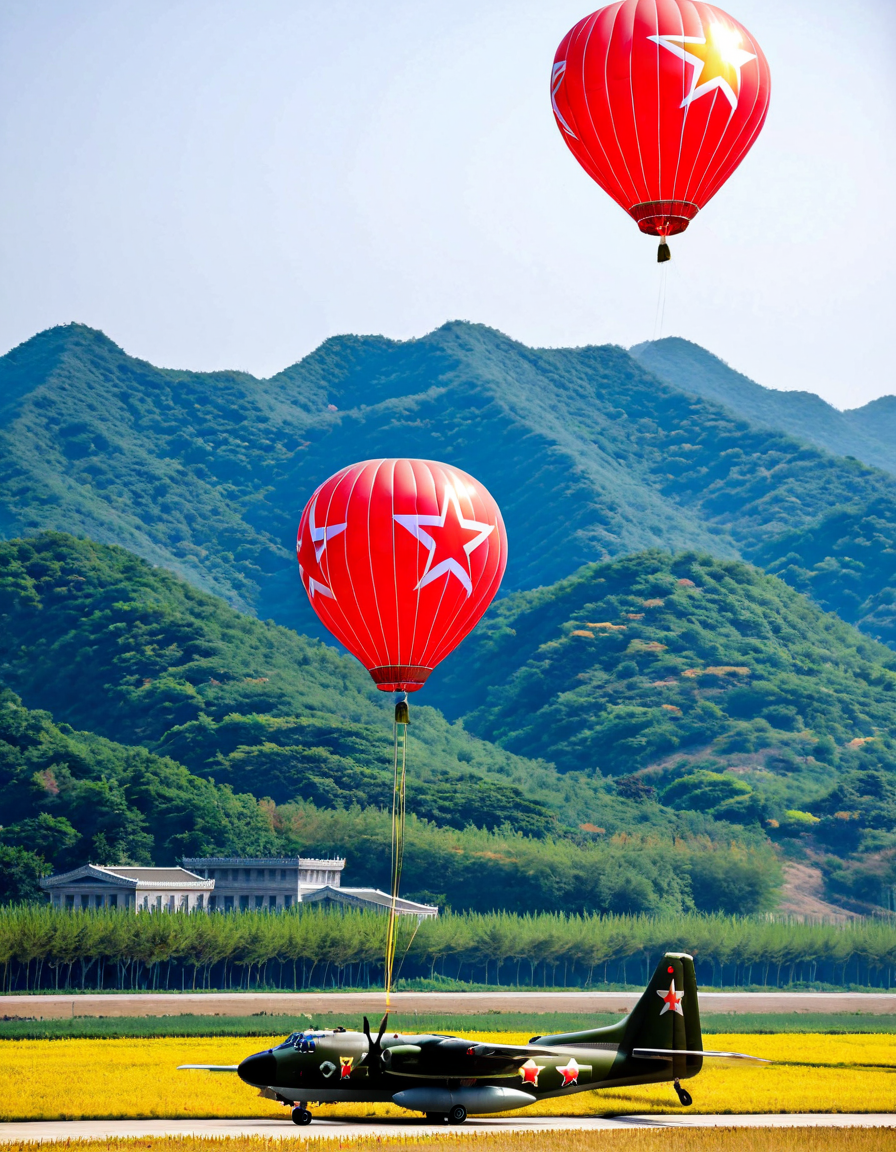 north korean balloons