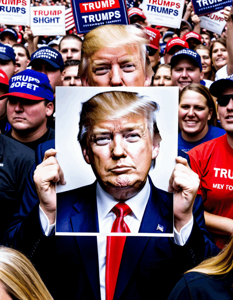 trumps mugshot