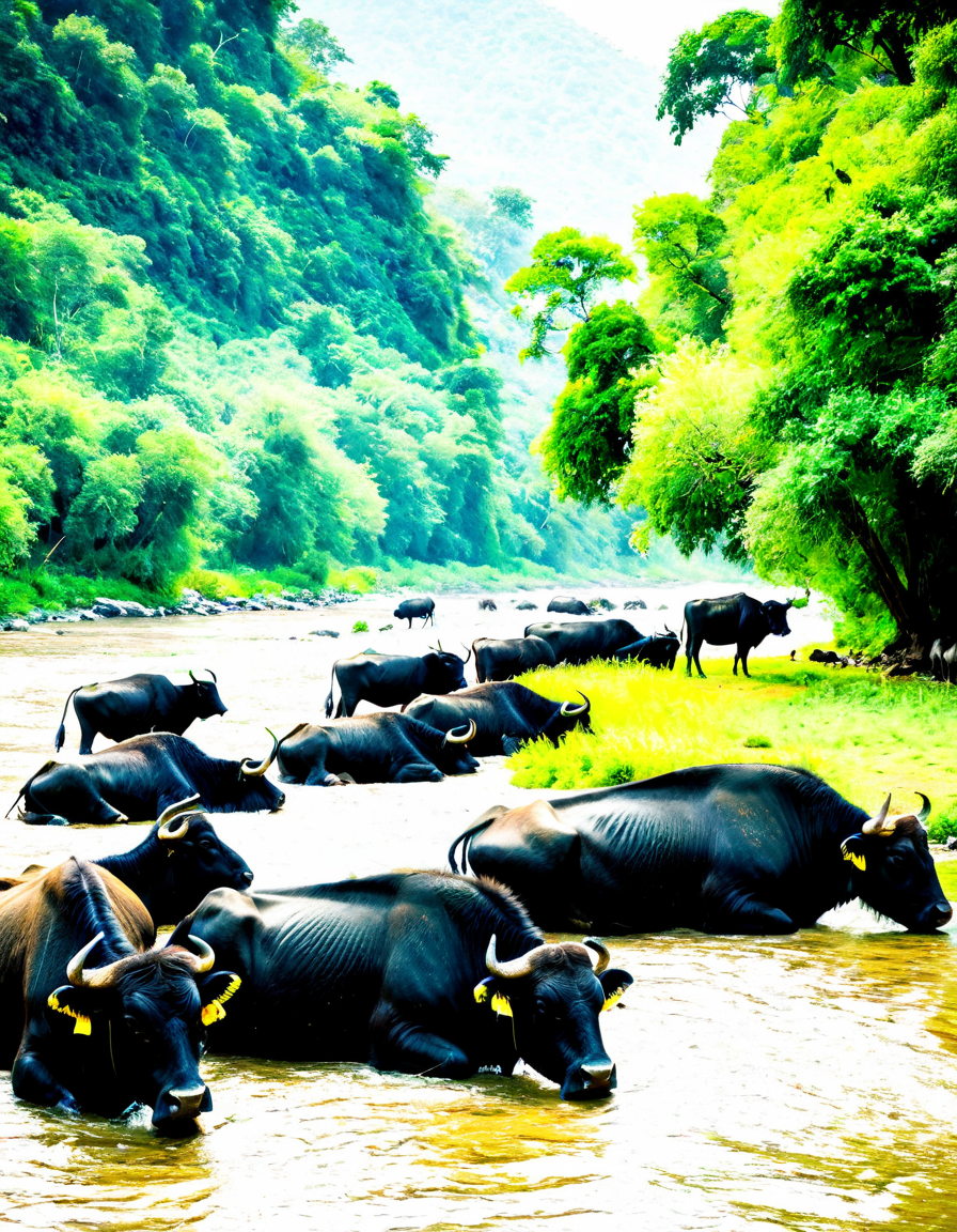 buffaloes