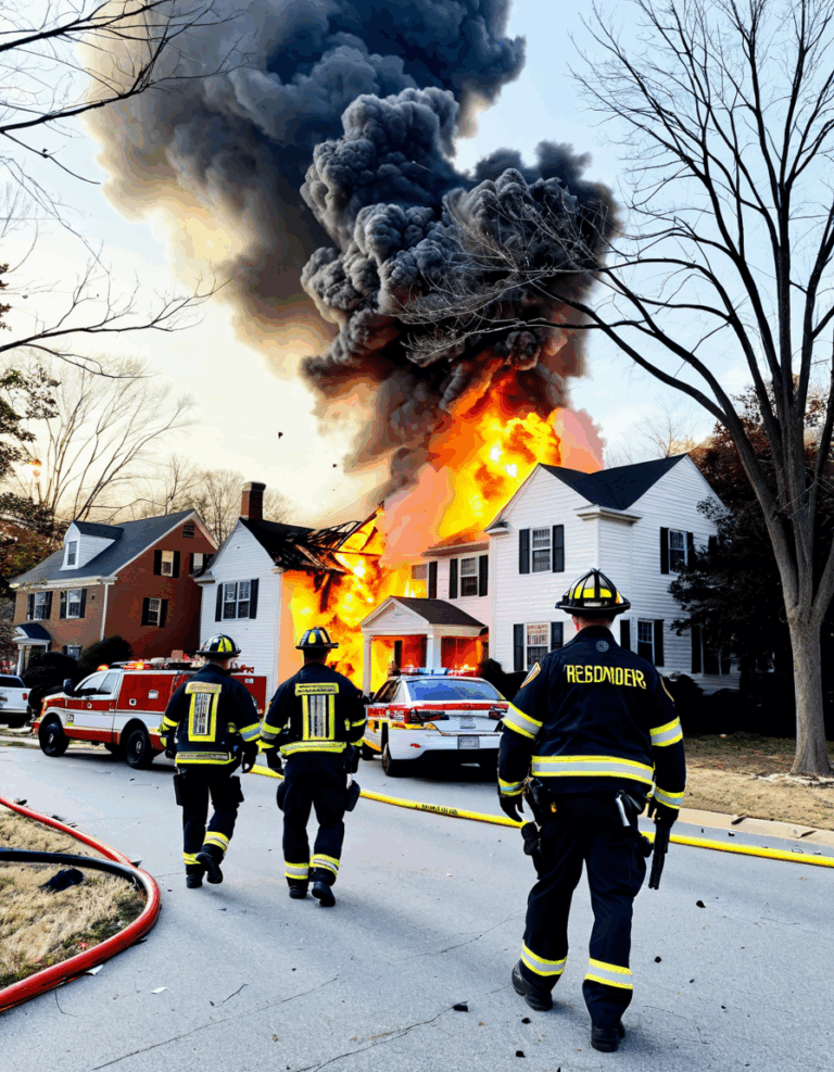 house explosion arlington va