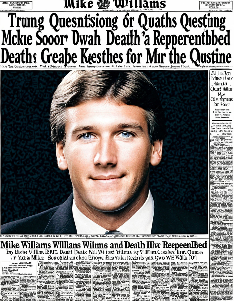 mike williams death